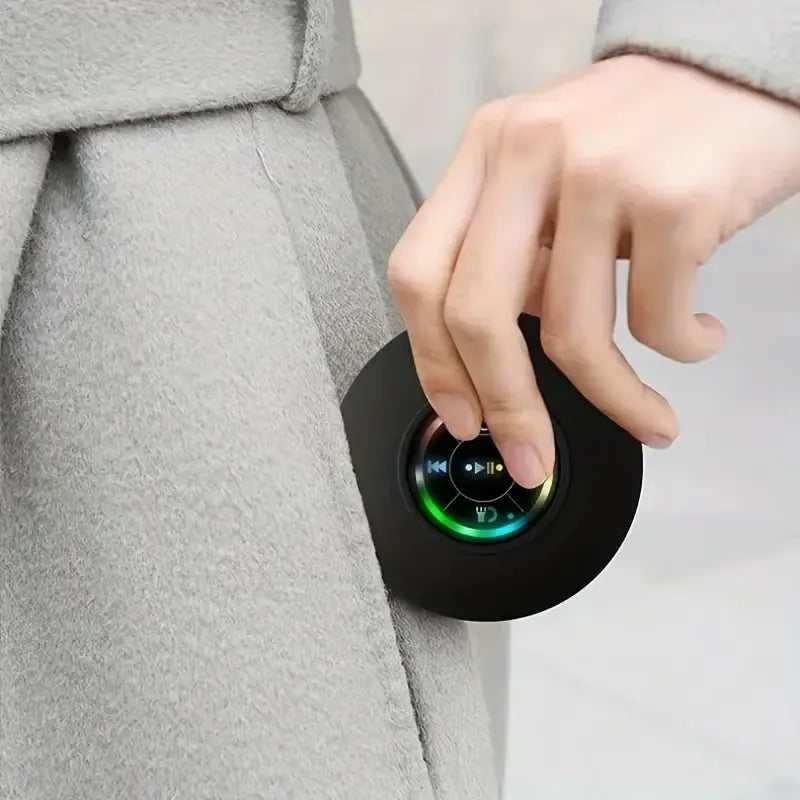 Waterproof Wireless Bluetooth Speakers with LED Light