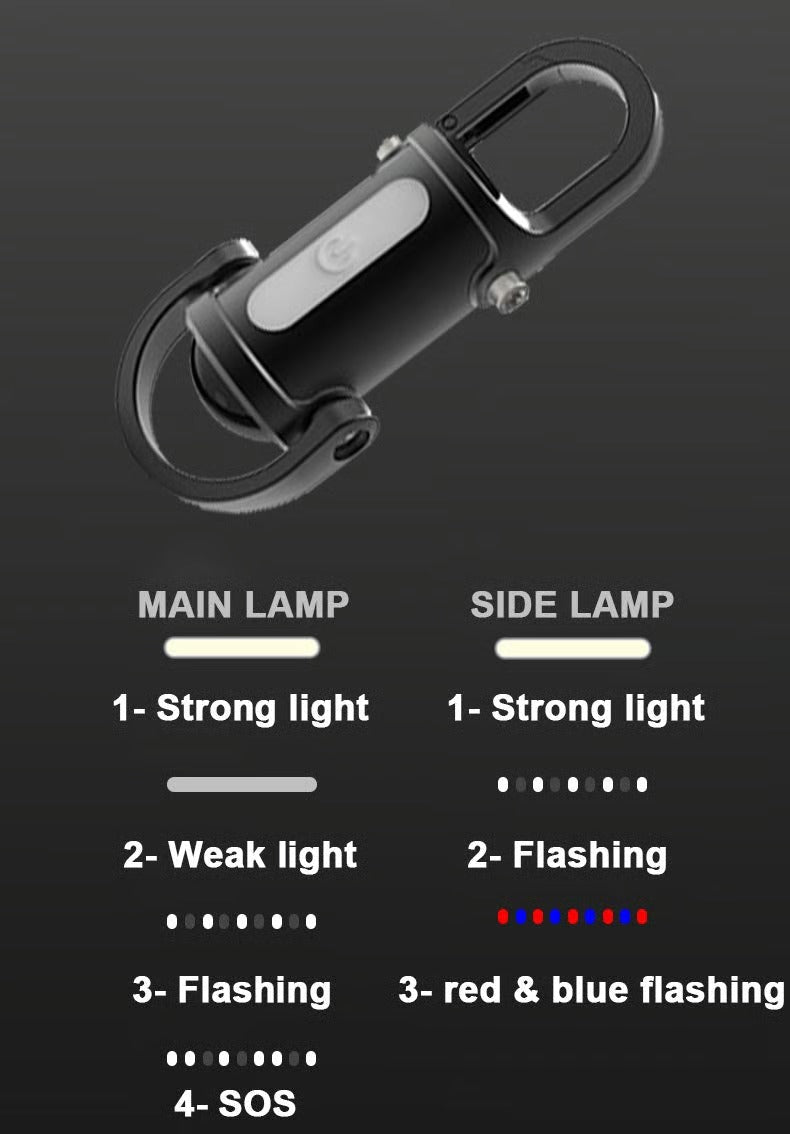 🔥Hot Sale🔥1200LM Super Bright Mini Keychain Flashlight Waterproof