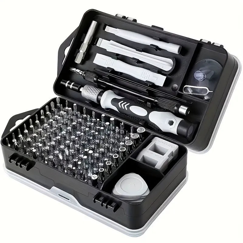 🧰 Magnetic Screwdriver Set (115 in 1 / 138 in 1) – Precision Bits, Strong Magnetism & Portable Storage Case 🔩