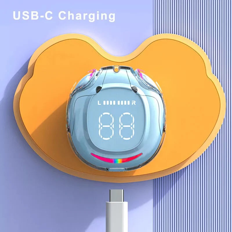 Long-lasting in-ear Bluetooth headset with digital display