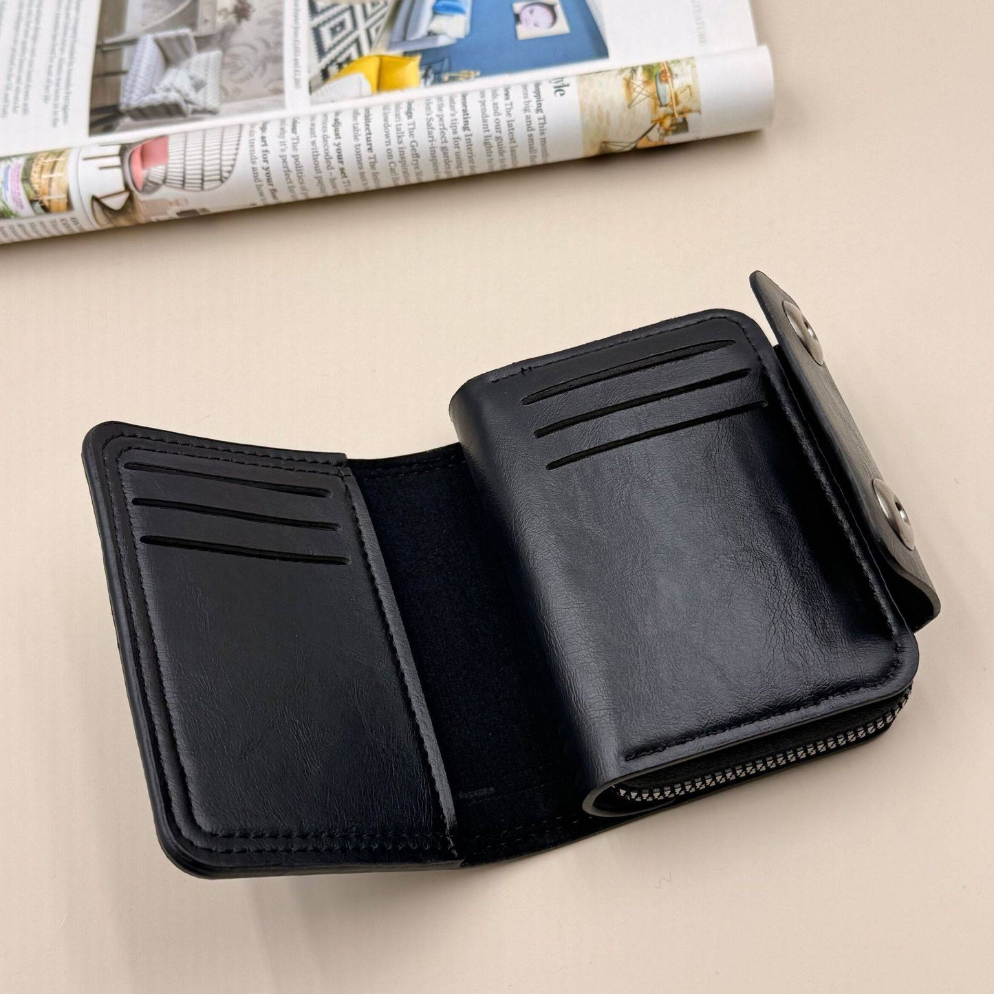 Accordion card holder, large capacity credit card and bank card sleeve wallet
