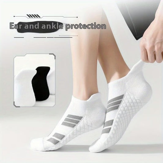Unisex Low-Cut No-Show Sports Socks- 5 Pairs