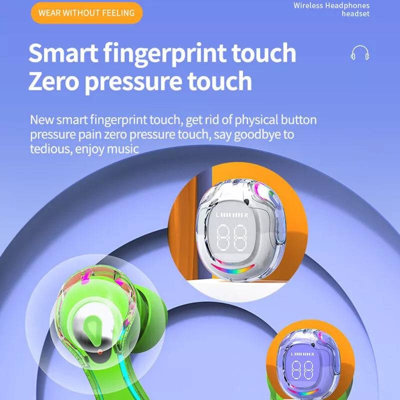 Long-lasting in-ear Bluetooth headset with digital display