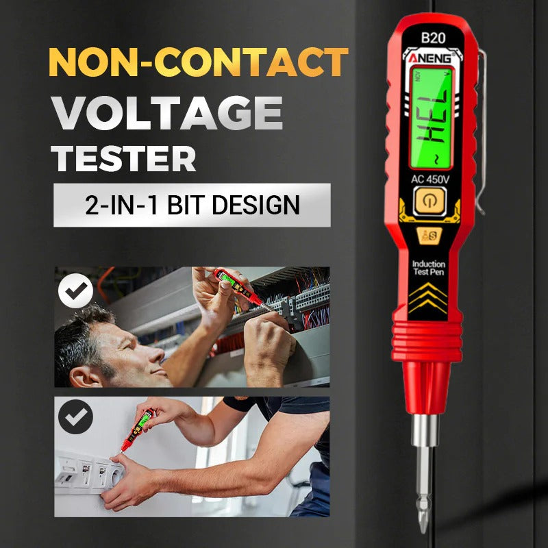 🔥 2026 Hot Sale 49% OFF🔥Non-Contact Voltage Tester with LCD Display