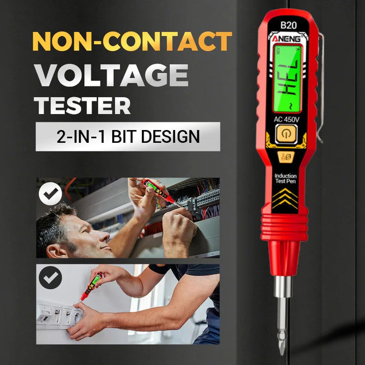 🔥 2026 Hot Sale 49% OFF🔥Non-Contact Voltage Tester with LCD Display ...